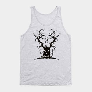 Scary Spooky Tree Tank Top